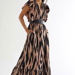 Anthropologie - MAUVE Cassandra Maxi Dress